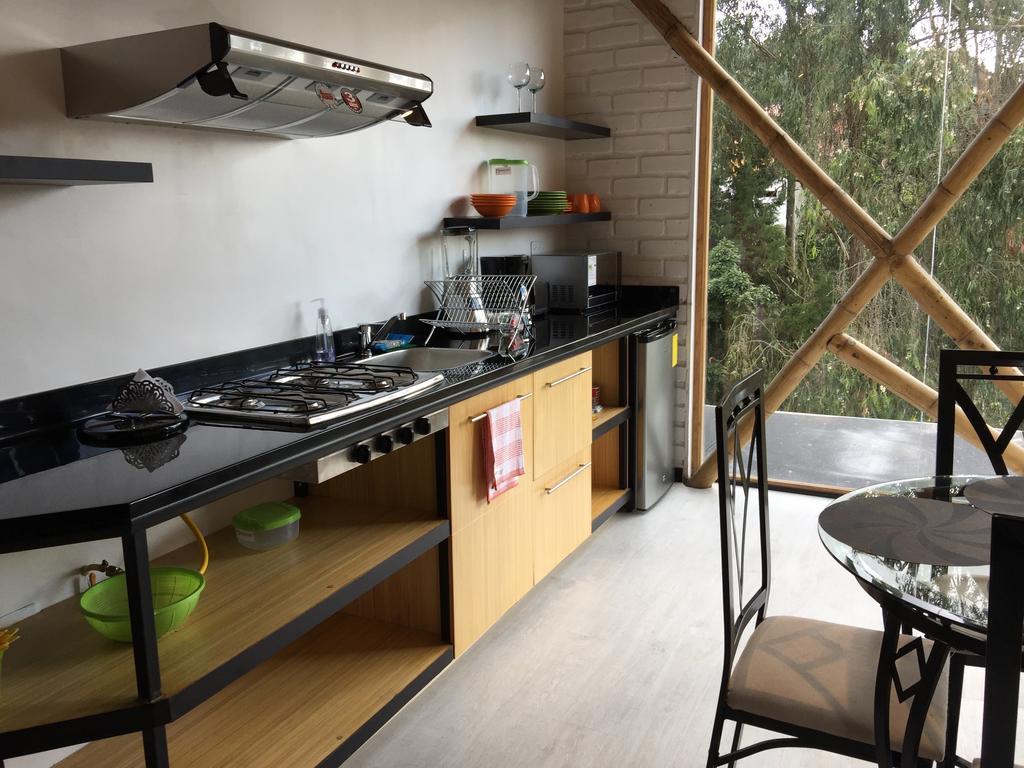 Apartamento Bambú Sierra Cozzy Ecológical Lofts Cuenca Exterior foto